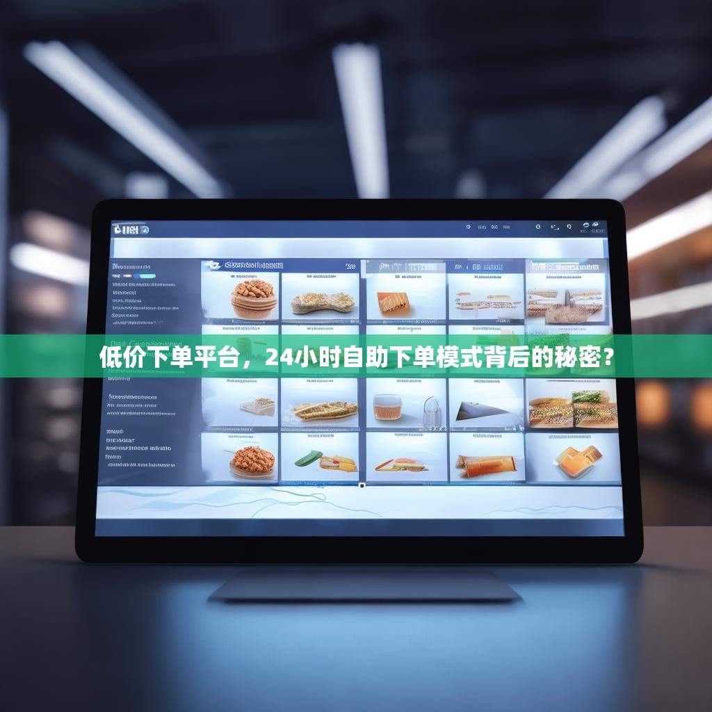 低价下单平台，24小时自助下单模式背后的秘密？