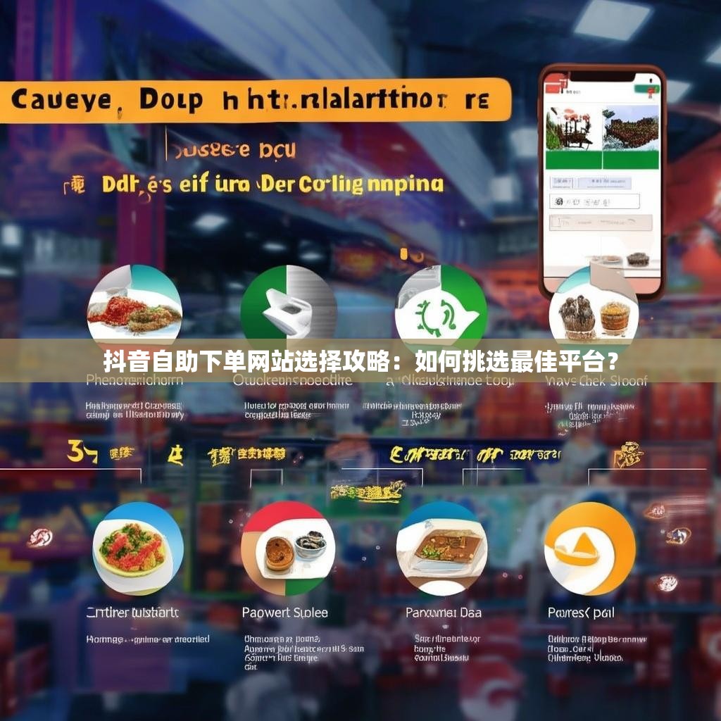 抖音自助下单网站选择攻略：如何挑选最佳平台？
