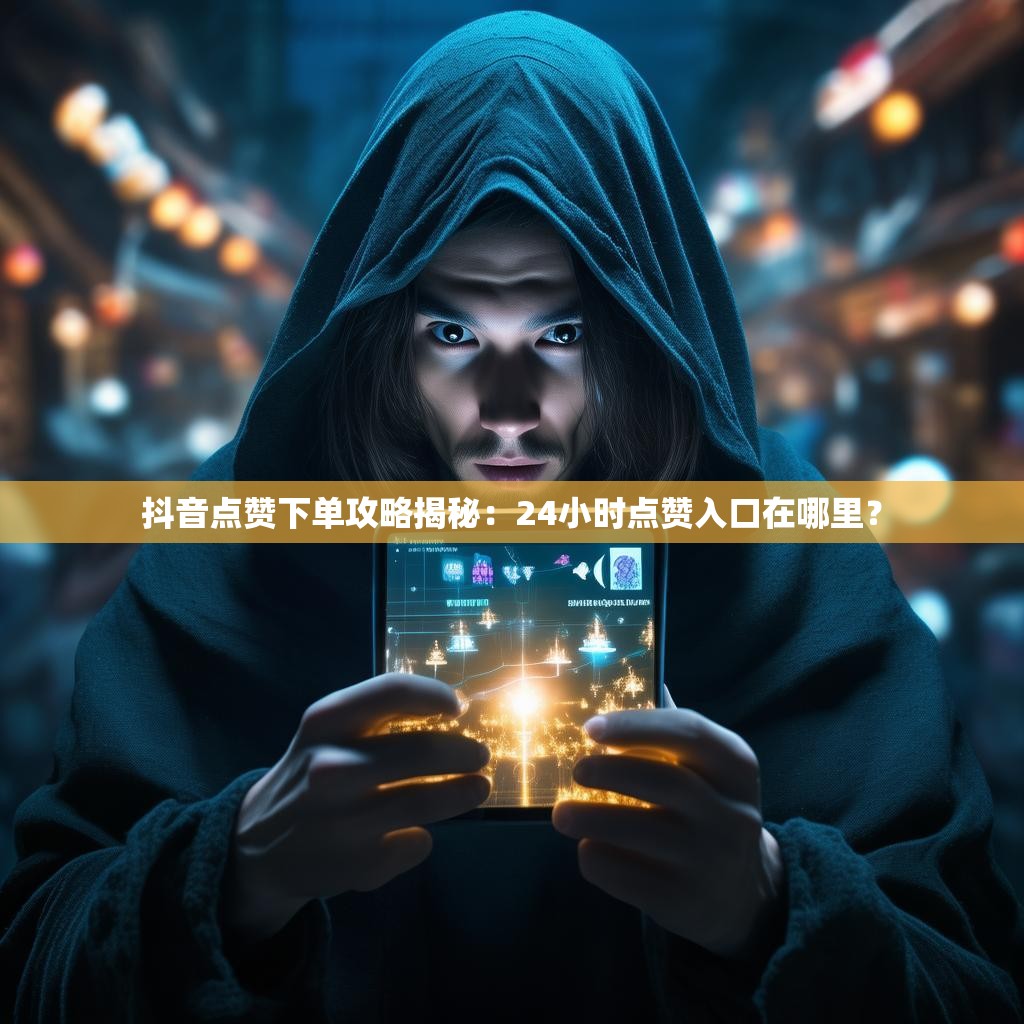 抖音点赞下单攻略揭秘：24小时点赞入口在哪里？