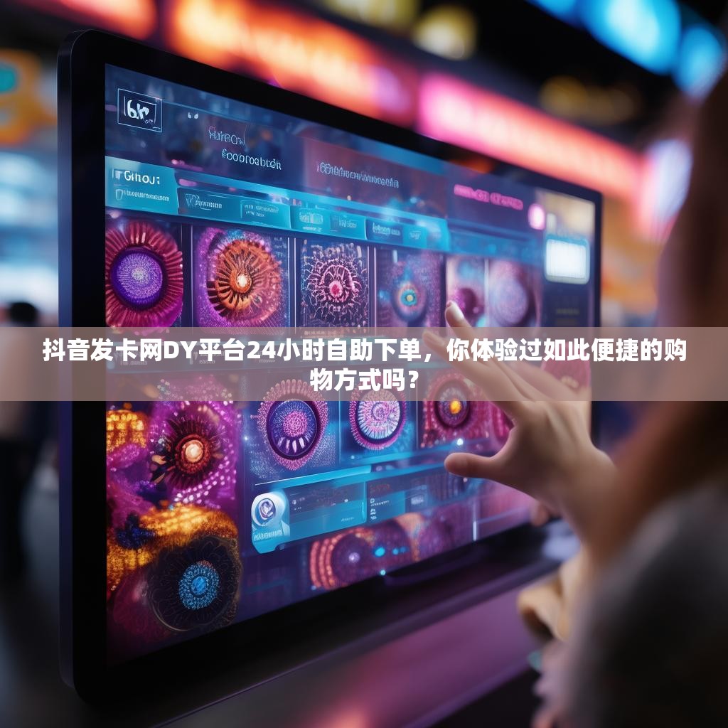 抖音发卡网DY平台24小时自助下单，你体验过如此便捷的购物方式吗？
