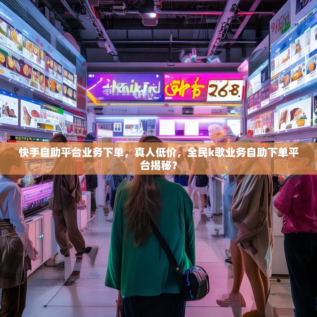 快手自助平台业务下单，真人低价，全民k歌业务自助下单平台揭秘？
