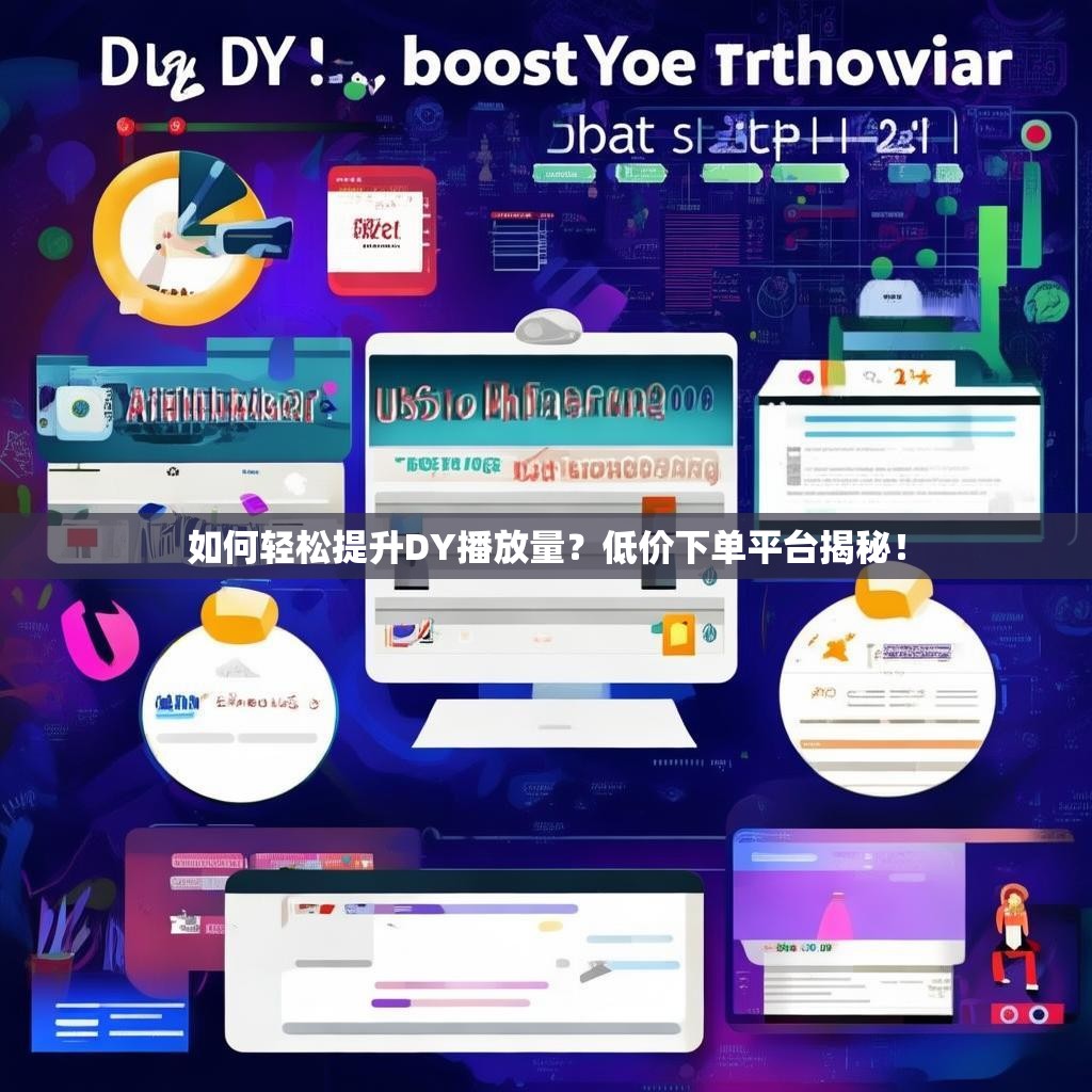 如何轻松提升DY播放量？低价下单平台揭秘！