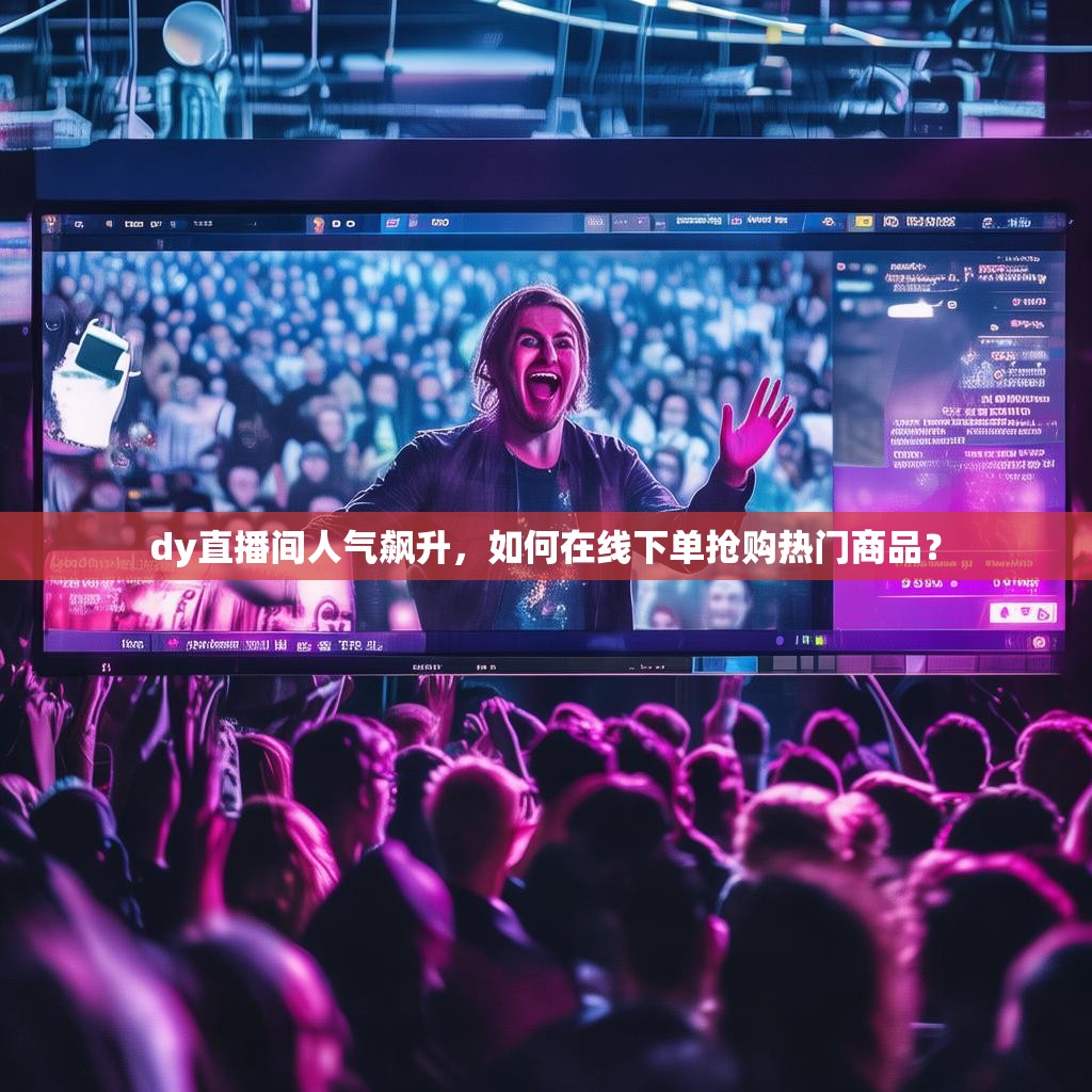 dy直播间人气飙升，如何在线下单抢购热门商品？