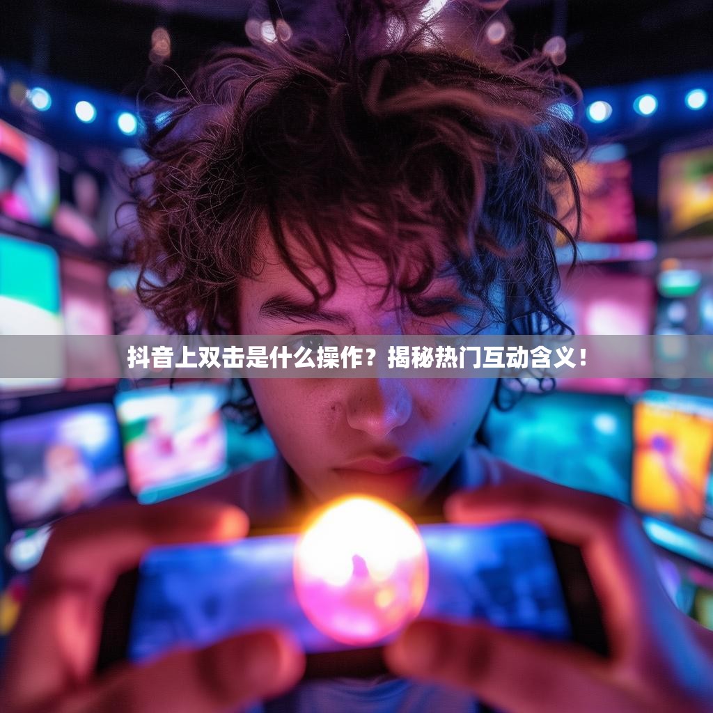 抖音上双击是什么操作？揭秘热门互动含义！