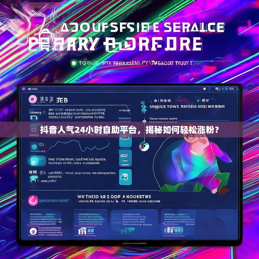 抖音人气24小时自助平台，揭秘如何轻松涨粉？