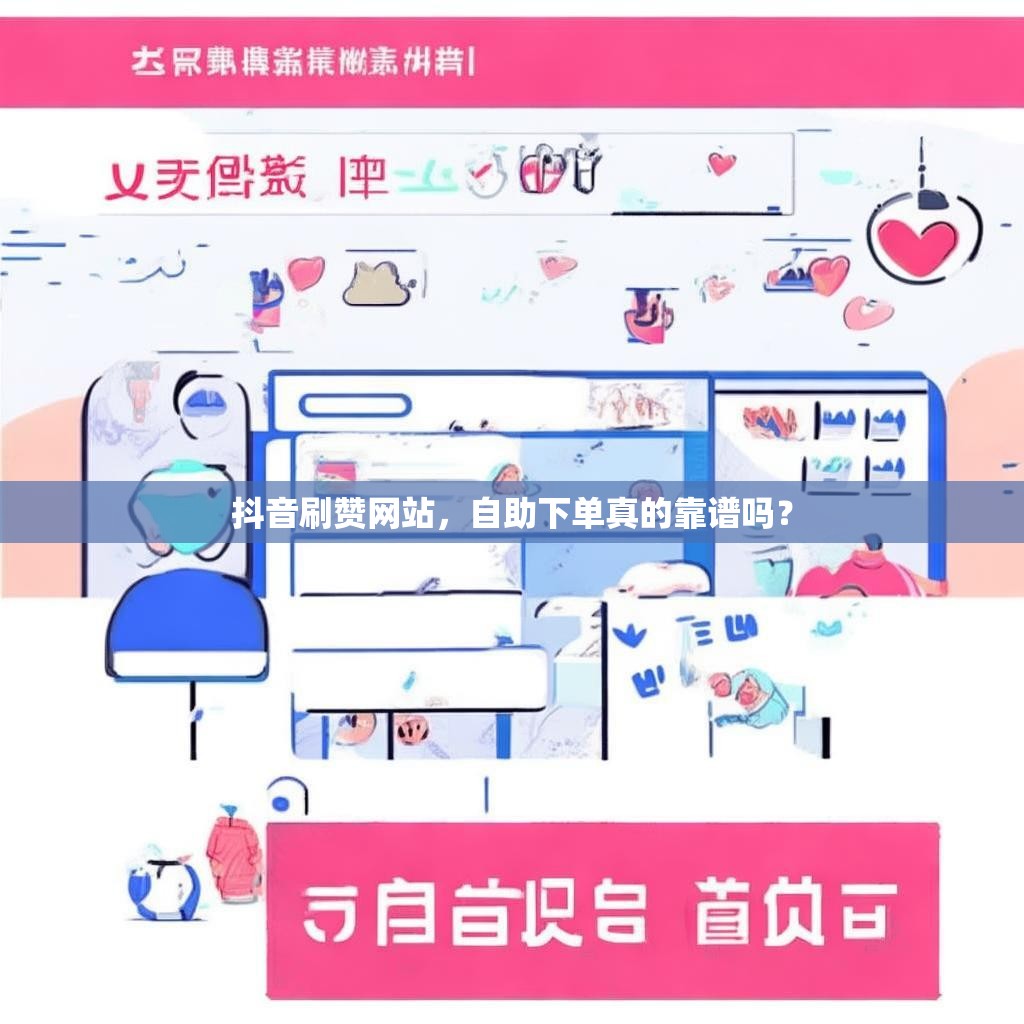 抖音刷赞网站，自助下单真的靠谱吗？