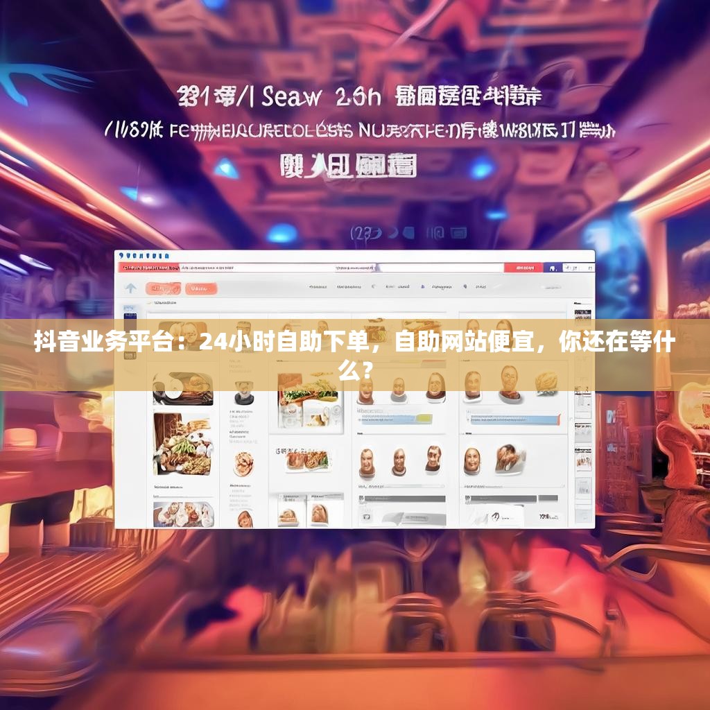 抖音业务平台:24小时自助下单,自助网站便宜,你还在等什么? 抖音业务平台:24小时自助下单,自助网站便宜,你还在等什么?