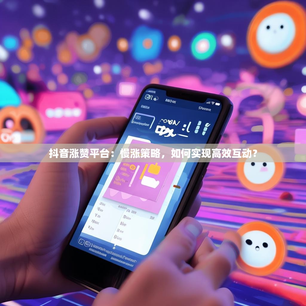 抖音涨赞平台：慢涨策略，如何实现高效互动？