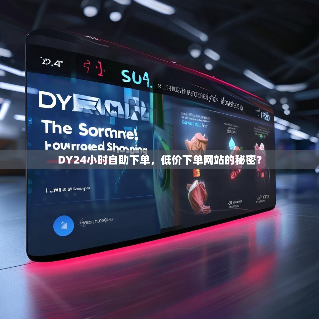 DY24小时自助下单，低价下单网站的秘密？