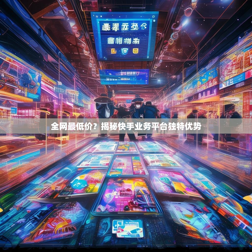 全网最低价？揭秘快手业务平台独特优势