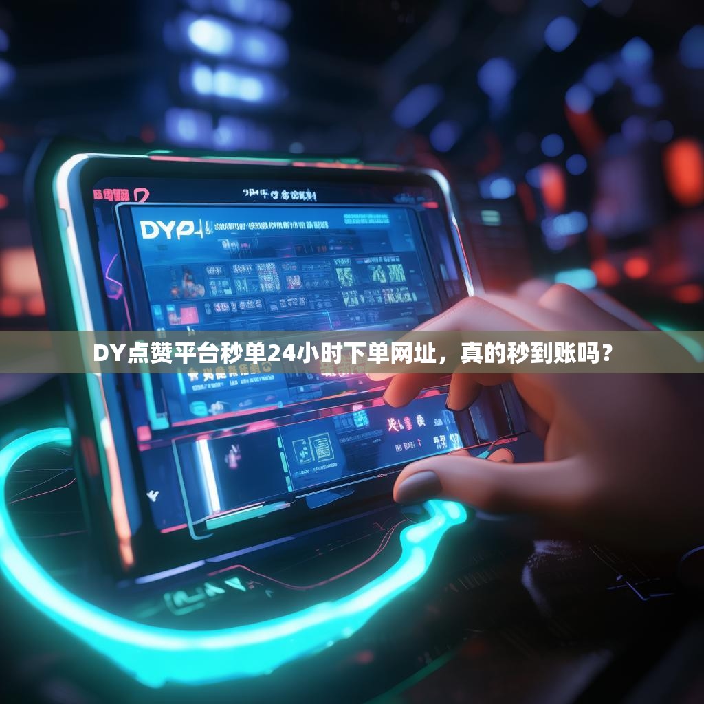 DY点赞平台秒单24小时下单网址，真的秒到账吗？