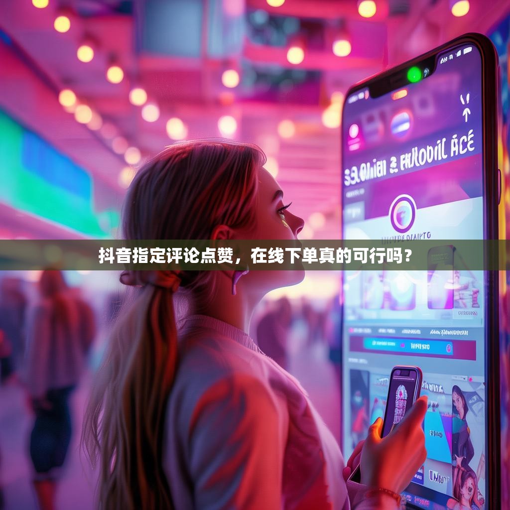 抖音指定评论点赞，在线下单真的可行吗？