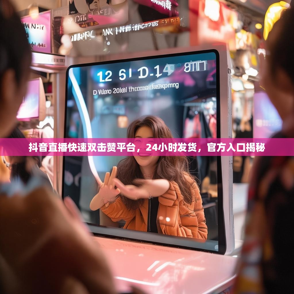 抖音直播快速双击赞平台，24小时发货，官方入口揭秘