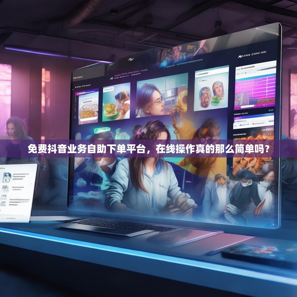 免费抖音业务自助下单平台，在线操作真的那么简单吗？