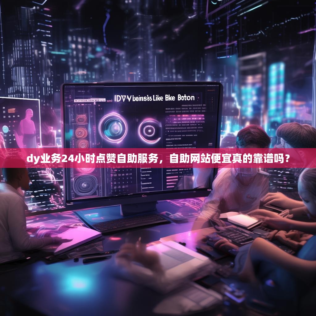 dy业务24小时点赞自助服务，自助网站便宜真的靠谱吗？