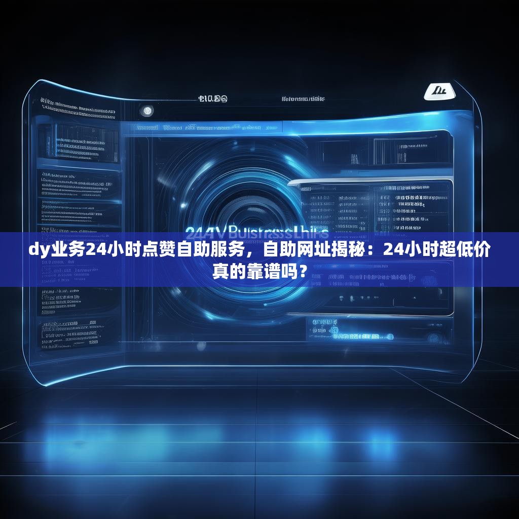 dy业务24小时点赞自助服务,自助网址揭秘:24小时超低价真的靠谱吗? dy业务24小时点赞自助服务,自助网址揭秘:24小时超低价真的靠谱吗?