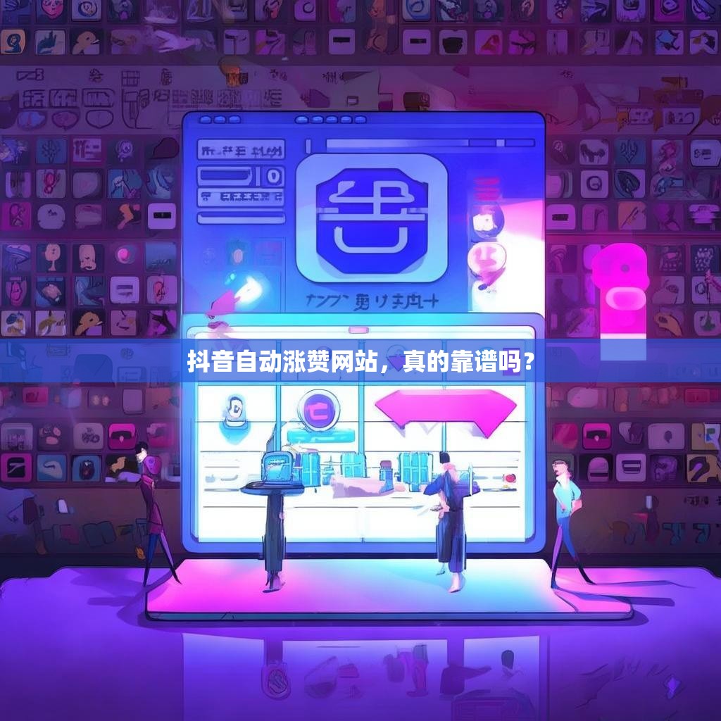 抖音自动涨赞网站，真的靠谱吗？
