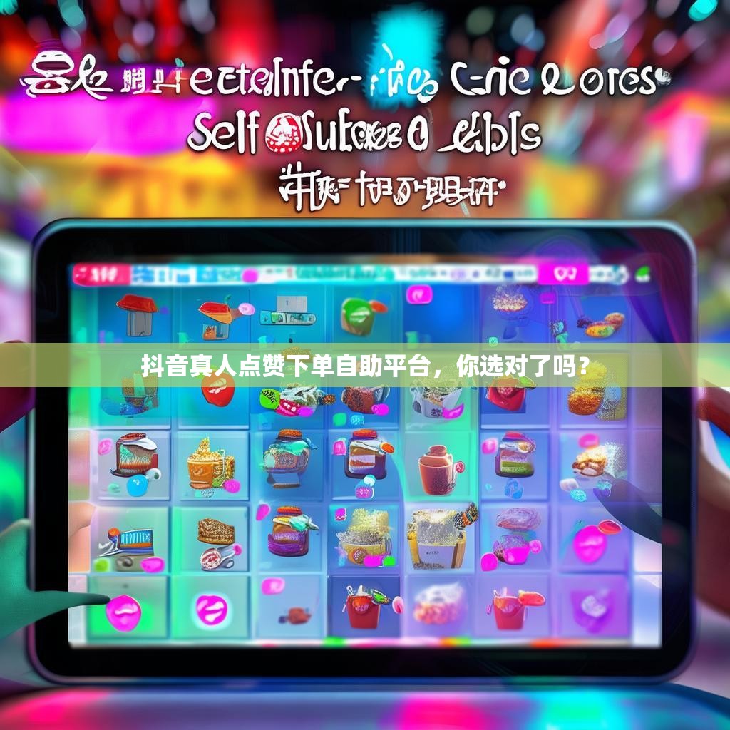 抖音真人点赞下单自助平台,你选对了吗? 抖音真人点赞下单自助平台,你选对了吗?