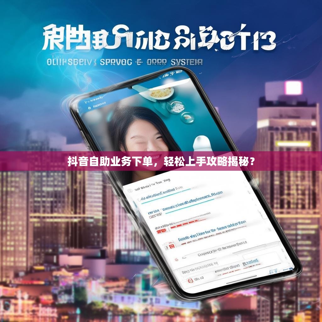 抖音自助业务下单,轻松上手攻略揭秘? 抖音自助业务下单,轻松上手攻略揭秘?