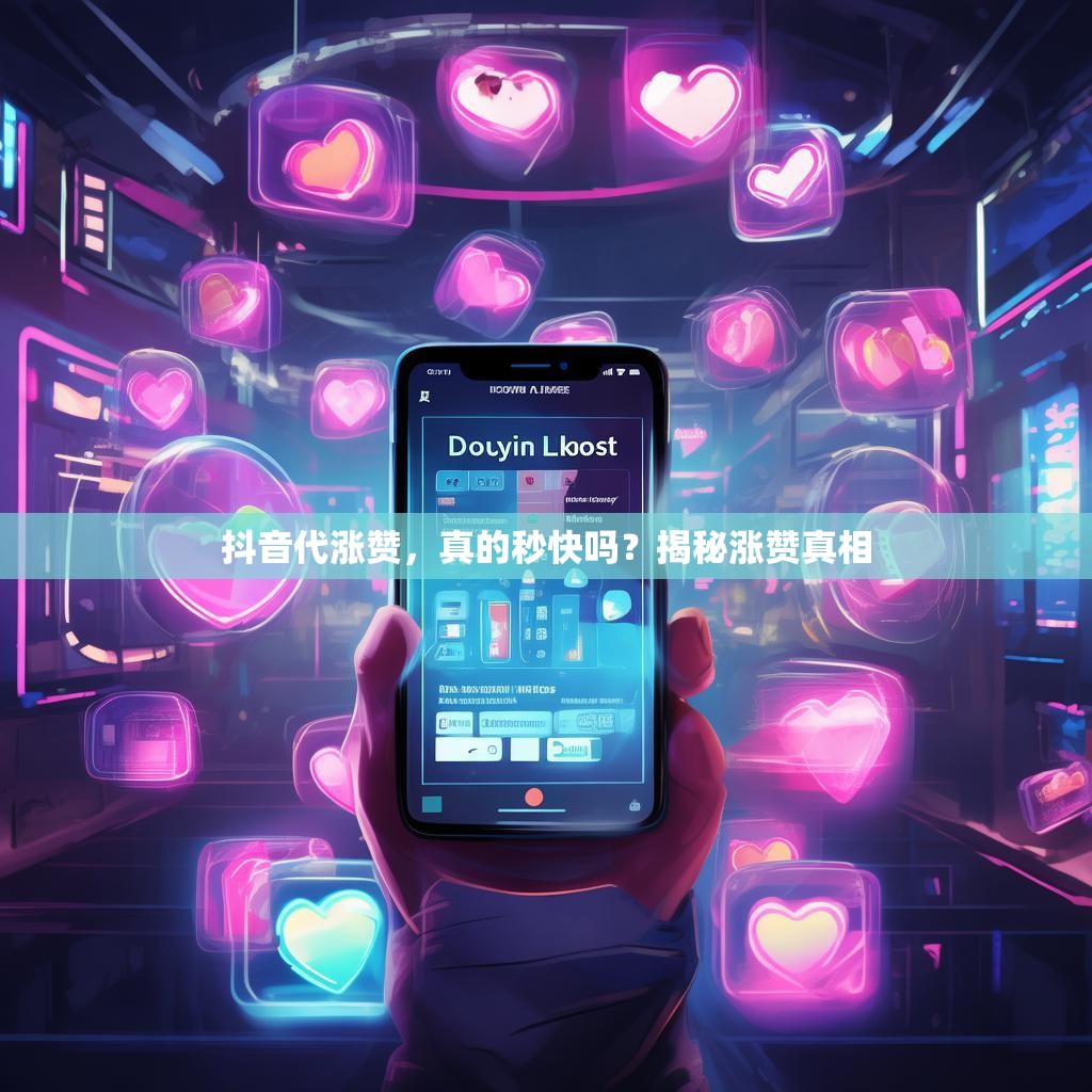 抖音代涨赞，真的秒快吗？揭秘涨赞真相