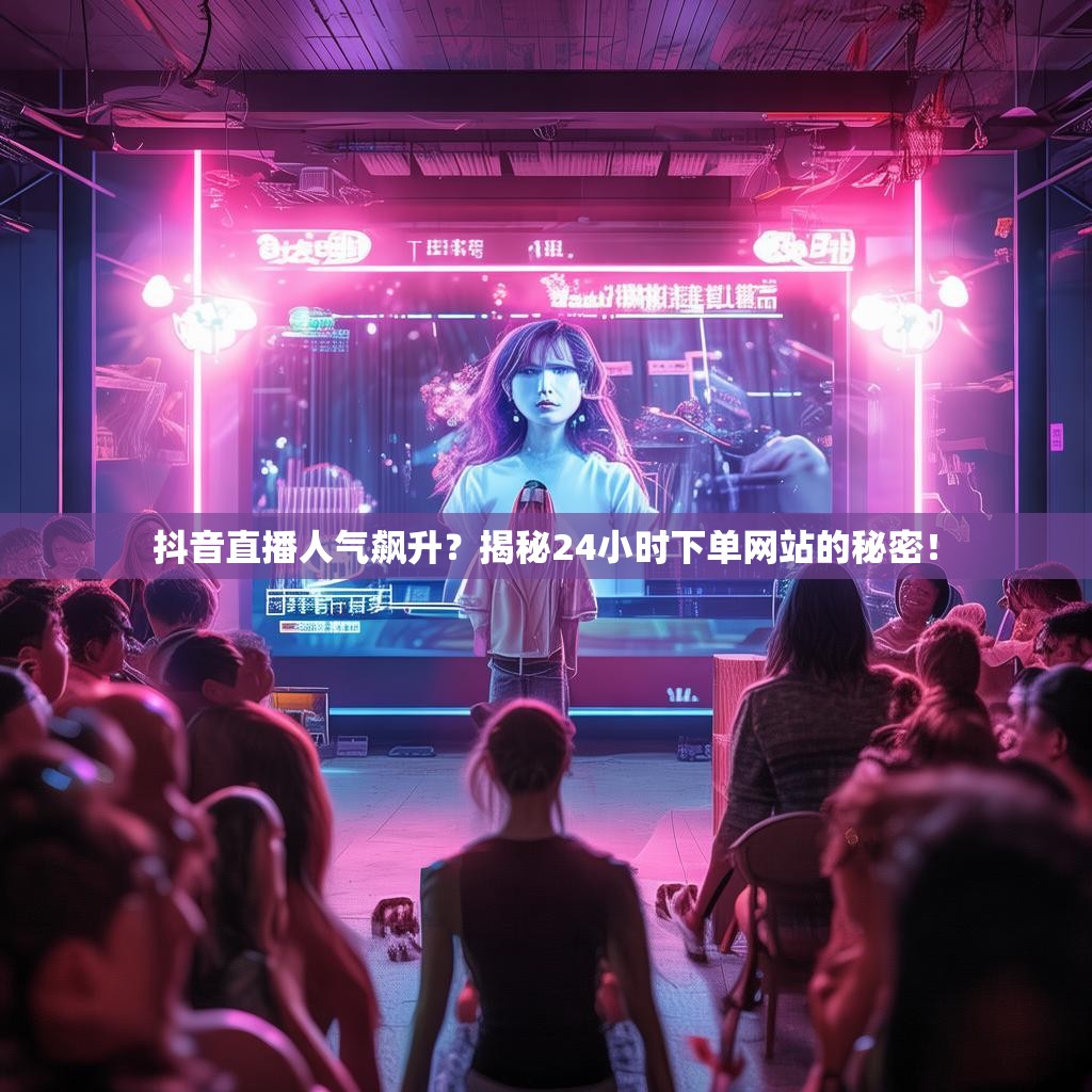 抖音直播人气飙升?揭秘24小时下单网站的秘密! 抖音直播人气飙升?揭秘24小时下单网站的秘密!