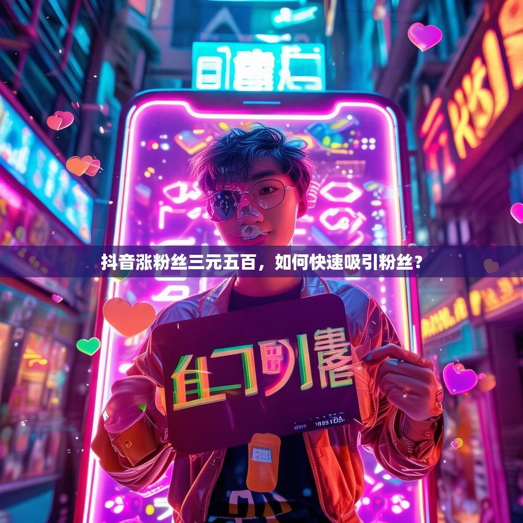 抖音涨粉丝三元五百,如何快速吸引粉丝? 抖音涨粉丝三元五百,如何快速吸引粉丝?