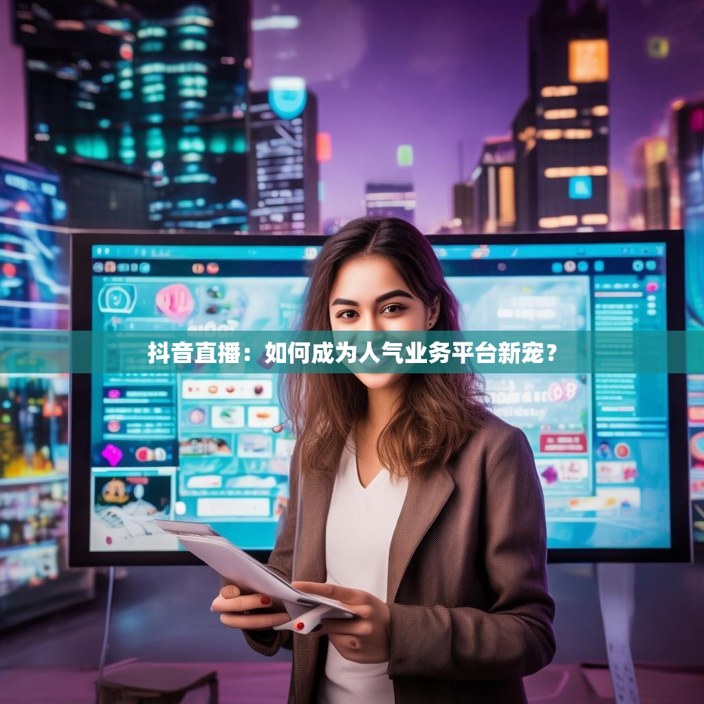抖音直播：如何成为人气业务平台新宠？