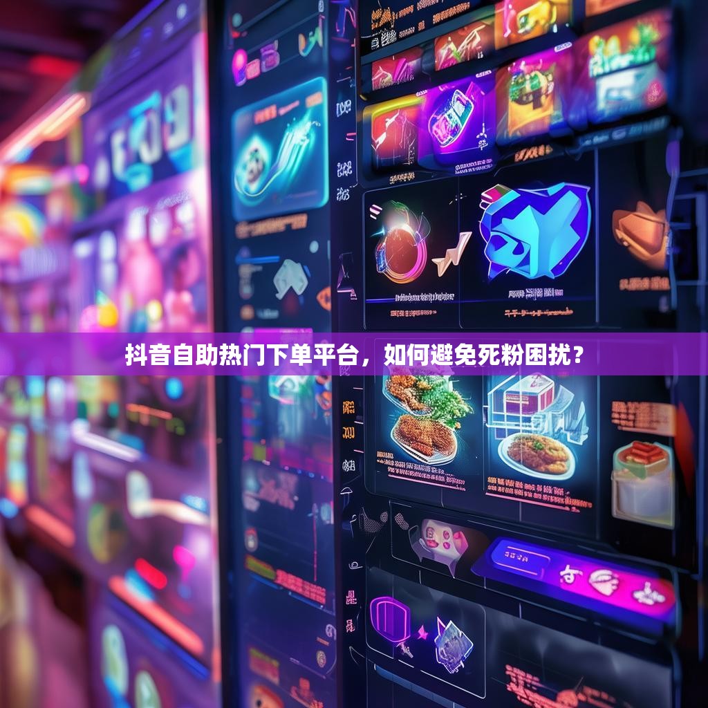 抖音自助热门下单平台，如何避免死粉困扰？