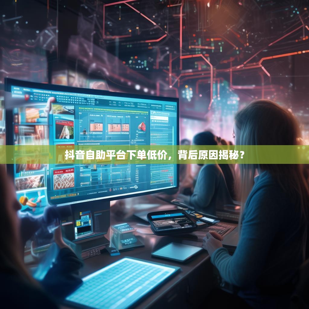 抖音自助平台下单低价，背后原因揭秘？