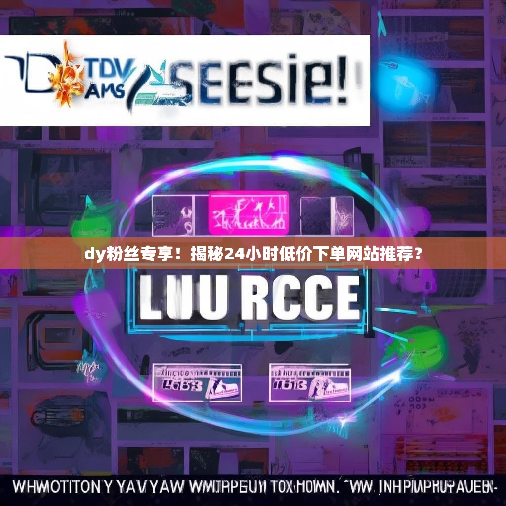 dy粉丝专享！揭秘24小时低价下单网站推荐？
