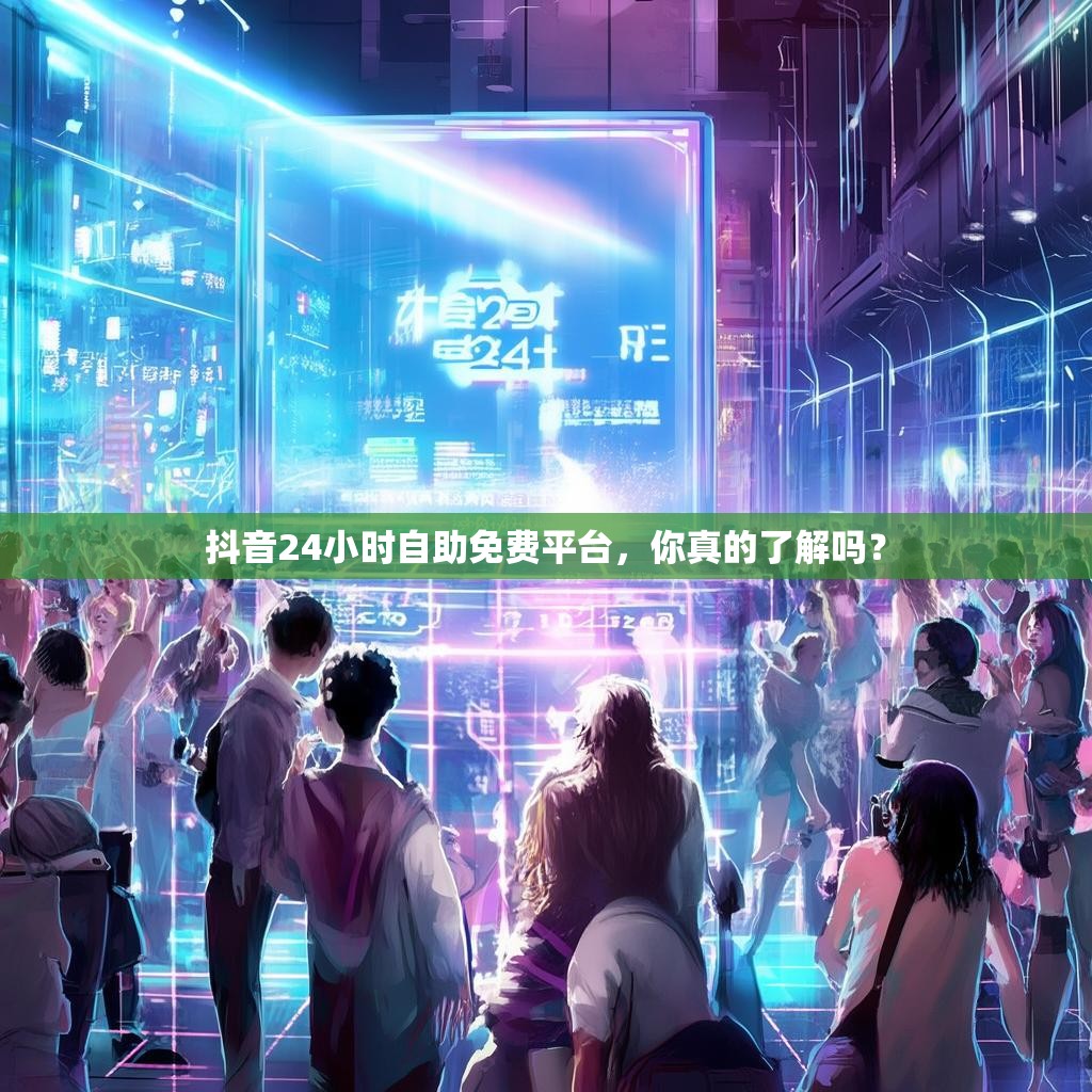 抖音24小时自助免费平台，你真的了解吗？