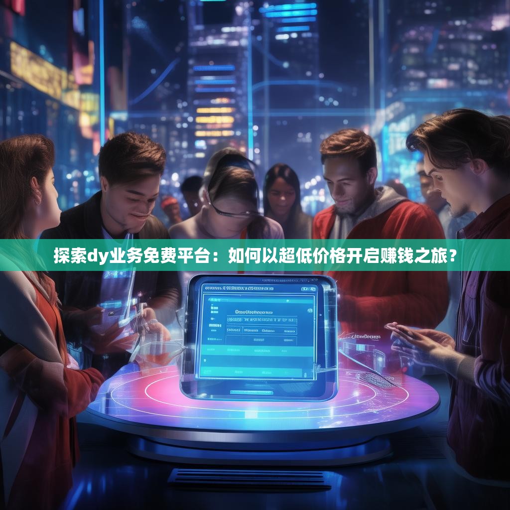 探索dy业务免费平台:如何以超低价格开启赚钱之旅? 探索dy业务免费平台:如何以超低价格开启赚钱之旅?