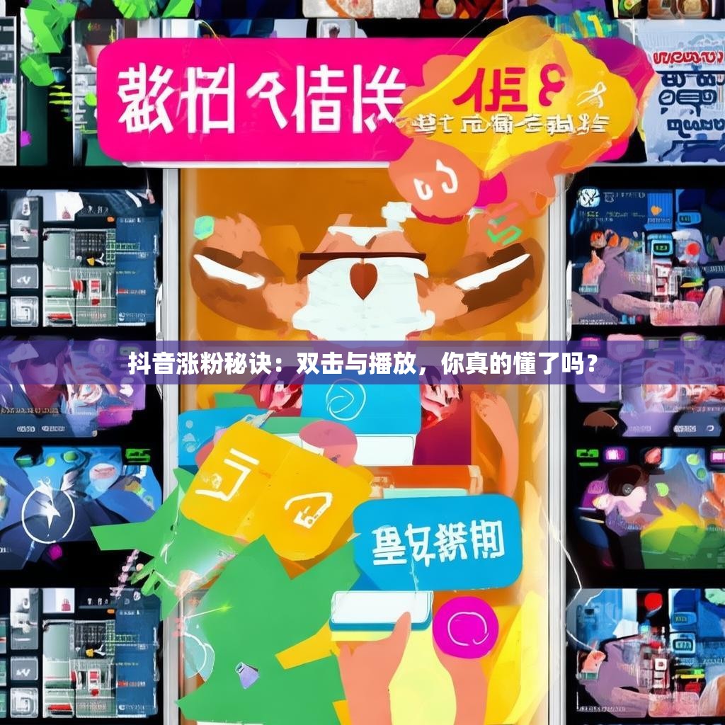 抖音涨粉秘诀:双击与播放,你真的懂了吗? 抖音涨粉秘诀:双击与播放,你真的懂了吗?