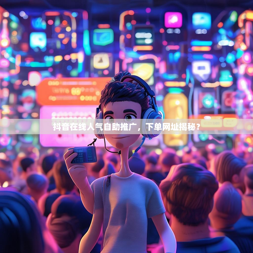 抖音在线人气自助推广，下单网址揭秘？