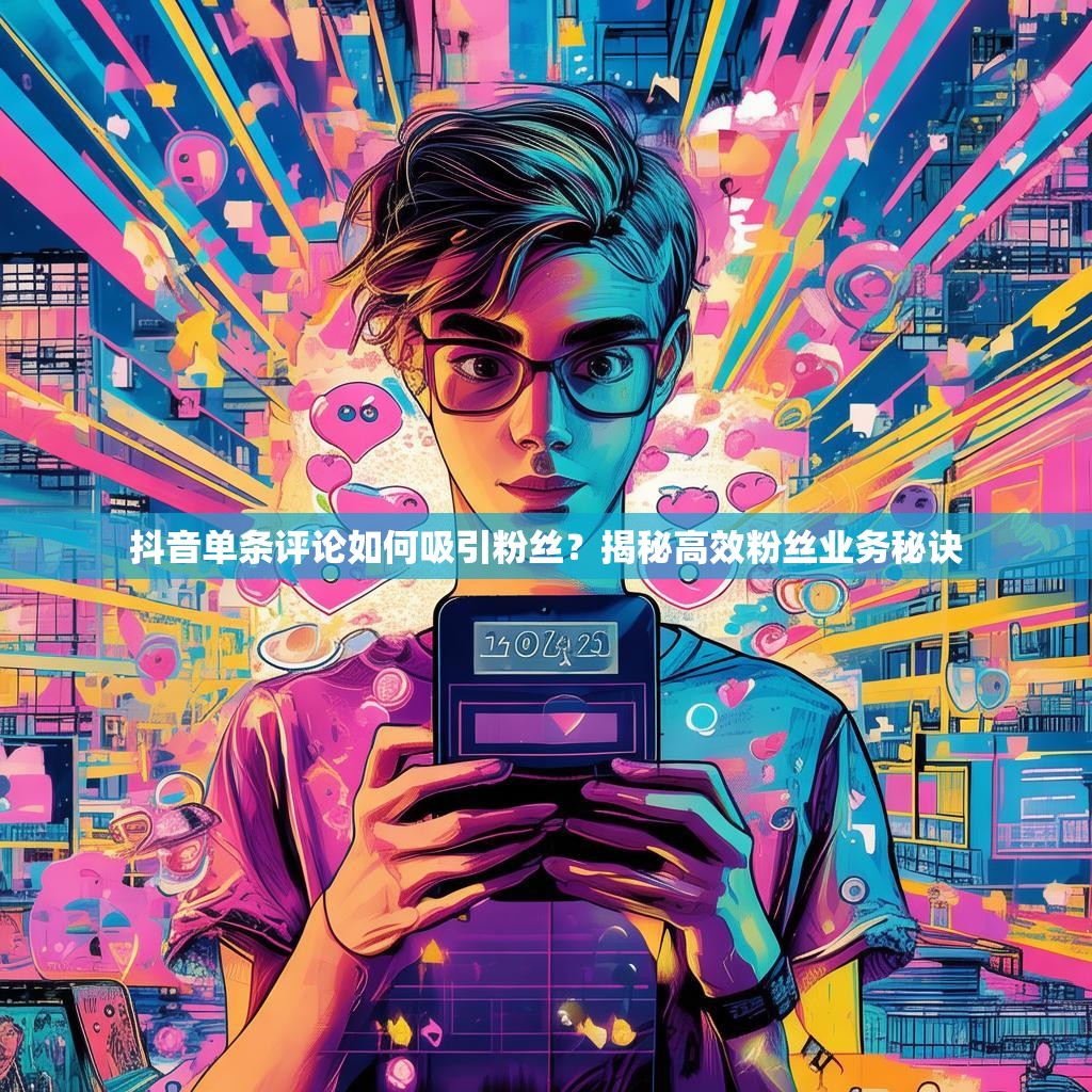 抖音单条评论如何吸引粉丝?揭秘高效粉丝业务秘诀 抖音单条评论如何吸引粉丝?揭秘高效粉丝业务秘诀