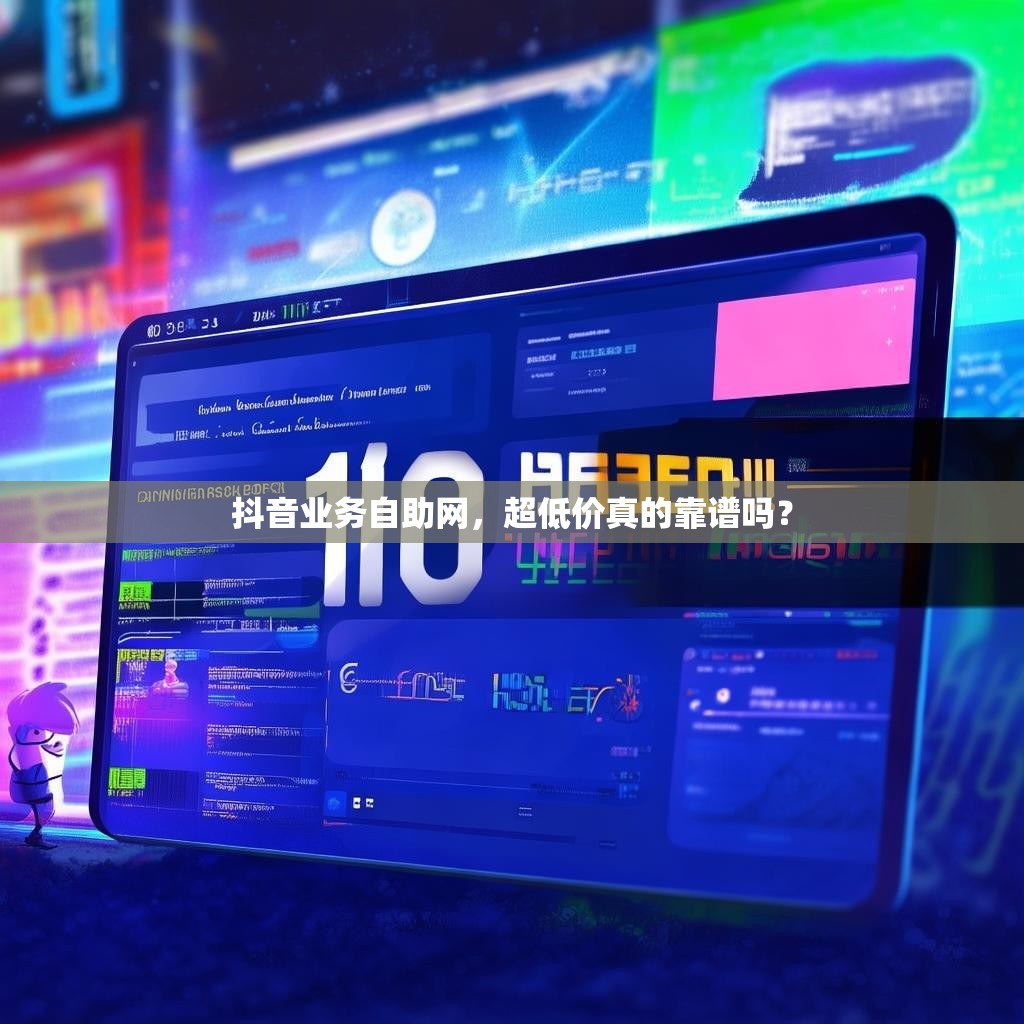 抖音业务自助网,超低价真的靠谱吗? 抖音业务自助网,超低价真的靠谱吗?