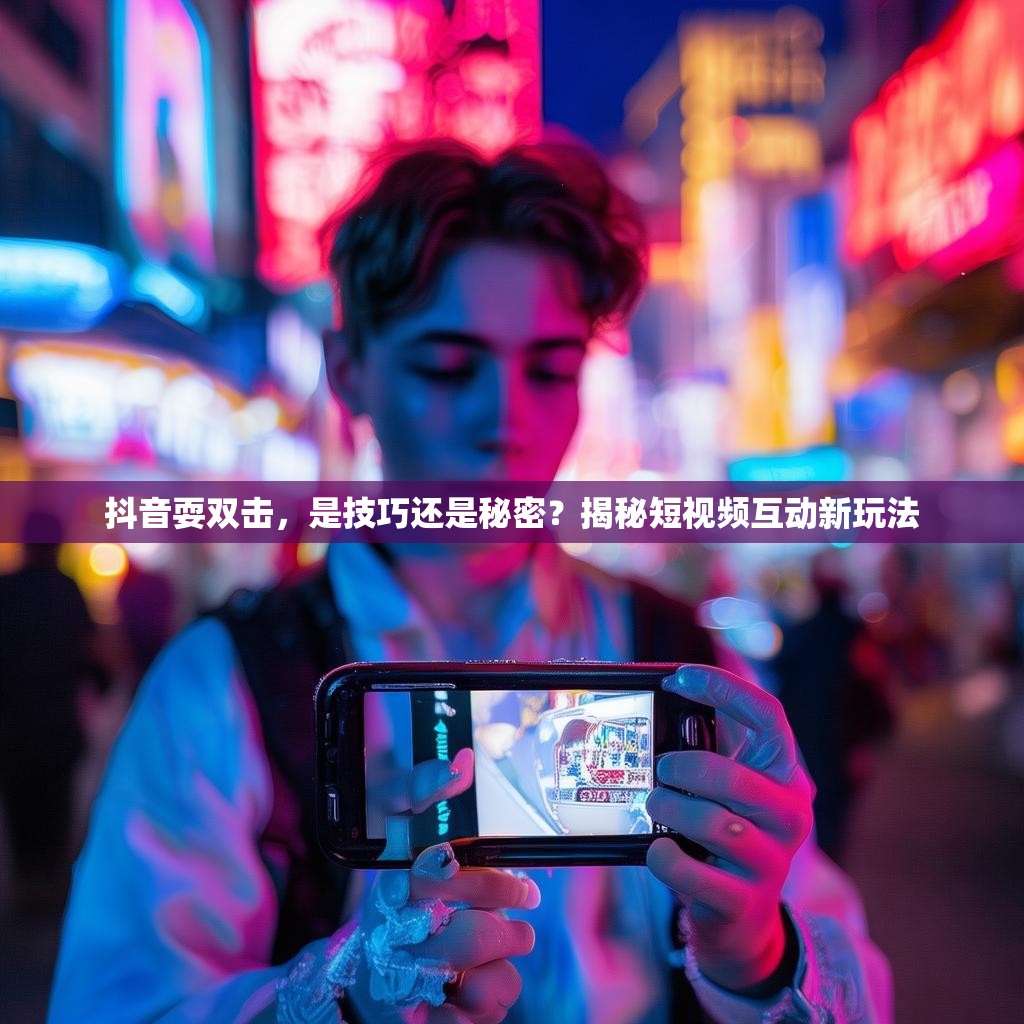 抖音耍双击，是技巧还是秘密？揭秘短视频互动新玩法