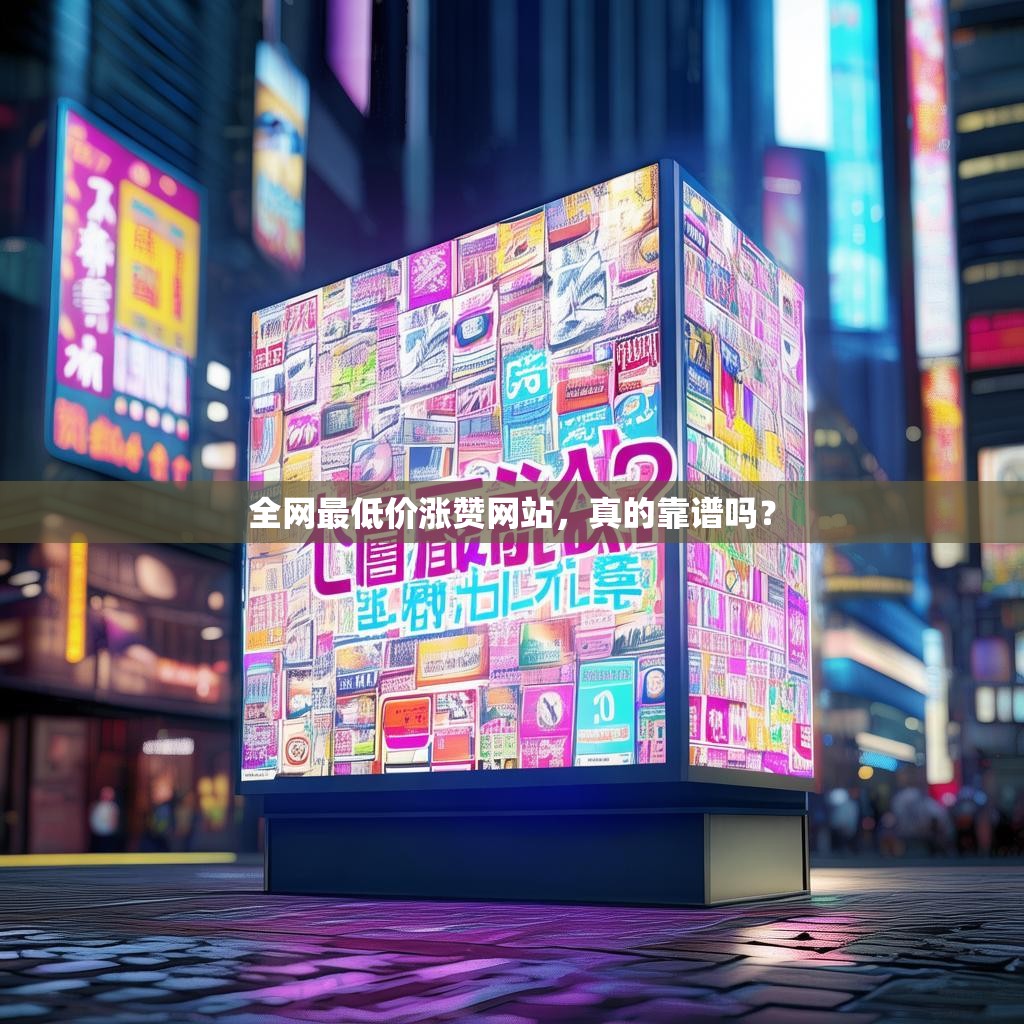 全网最低价涨赞网站，真的靠谱吗？