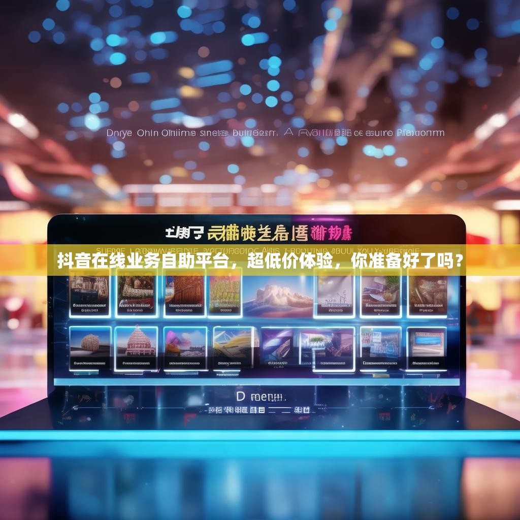 抖音在线业务自助平台,超低价体验,你准备好了吗? 抖音在线业务自助平台,超低价体验,你准备好了吗?