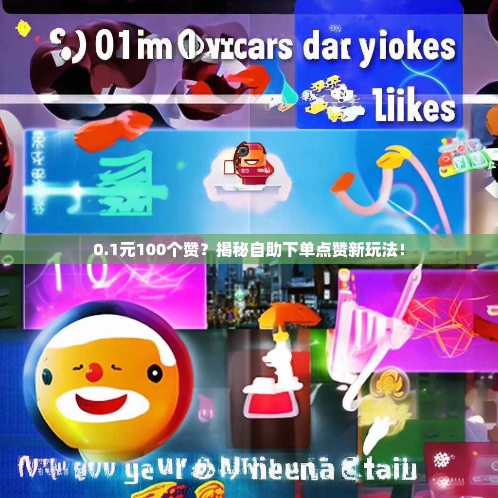 0.1元100个赞？揭秘自助下单点赞新玩法！