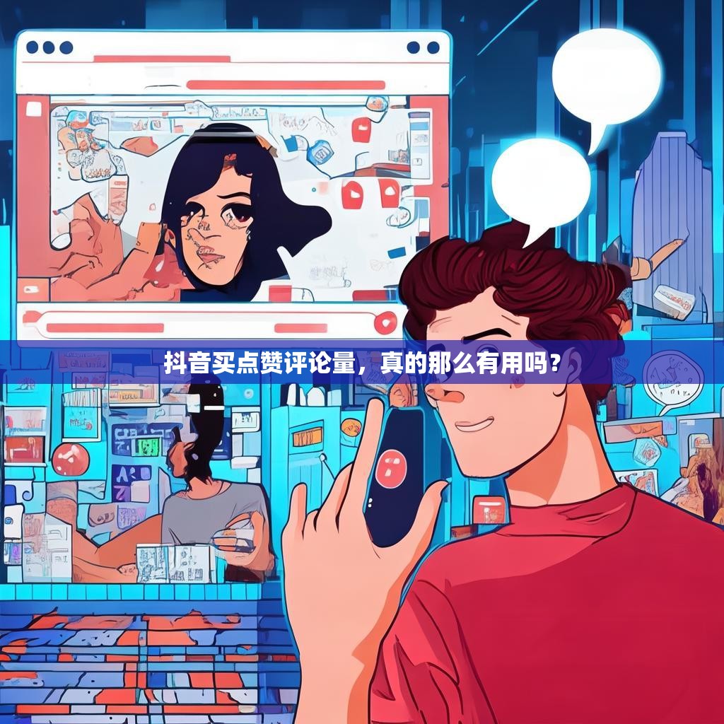 抖音买点赞评论量，真的那么有用吗？