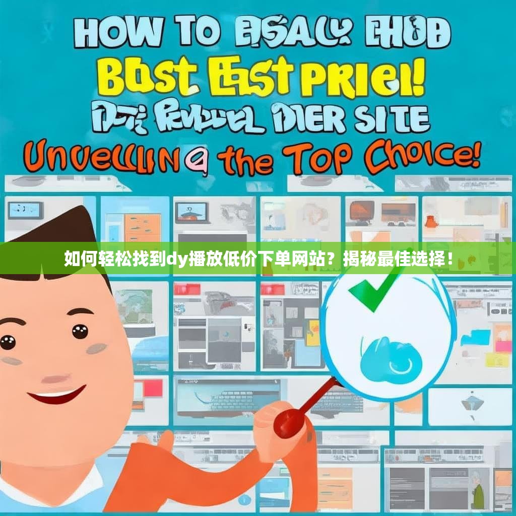 如何轻松找到dy播放低价下单网站？揭秘最佳选择！