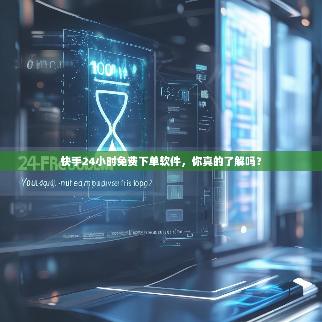 快手24小时免费下单软件,你真的了解吗? 快手24小时免费下单软件,你真的了解吗?