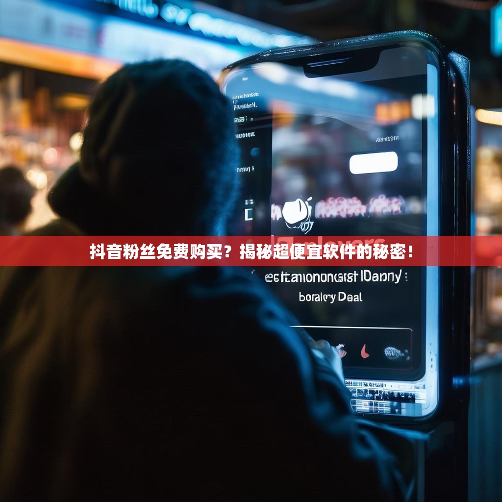 抖音粉丝免费购买？揭秘超便宜软件的秘密！