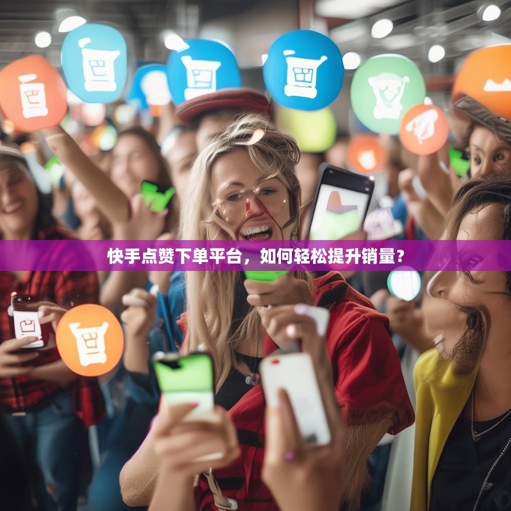 快手点赞下单平台，如何轻松提升销量？