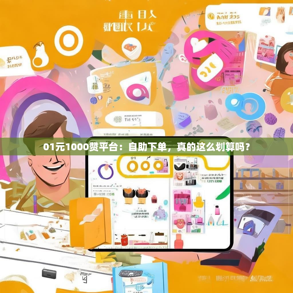 01元1000赞平台：自助下单，真的这么划算吗？