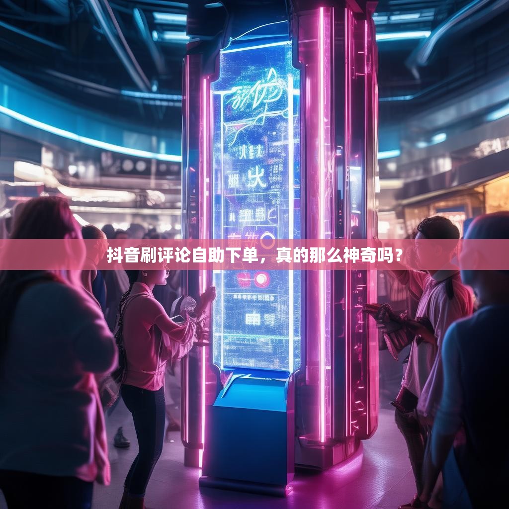 抖音刷评论自助下单，真的那么神奇吗？