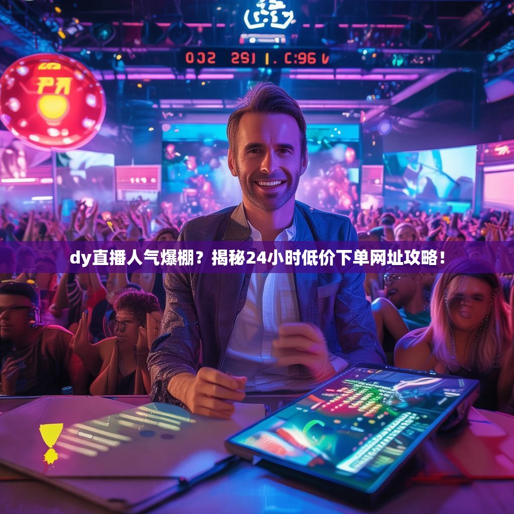 dy直播人气爆棚？揭秘24小时低价下单网址攻略！