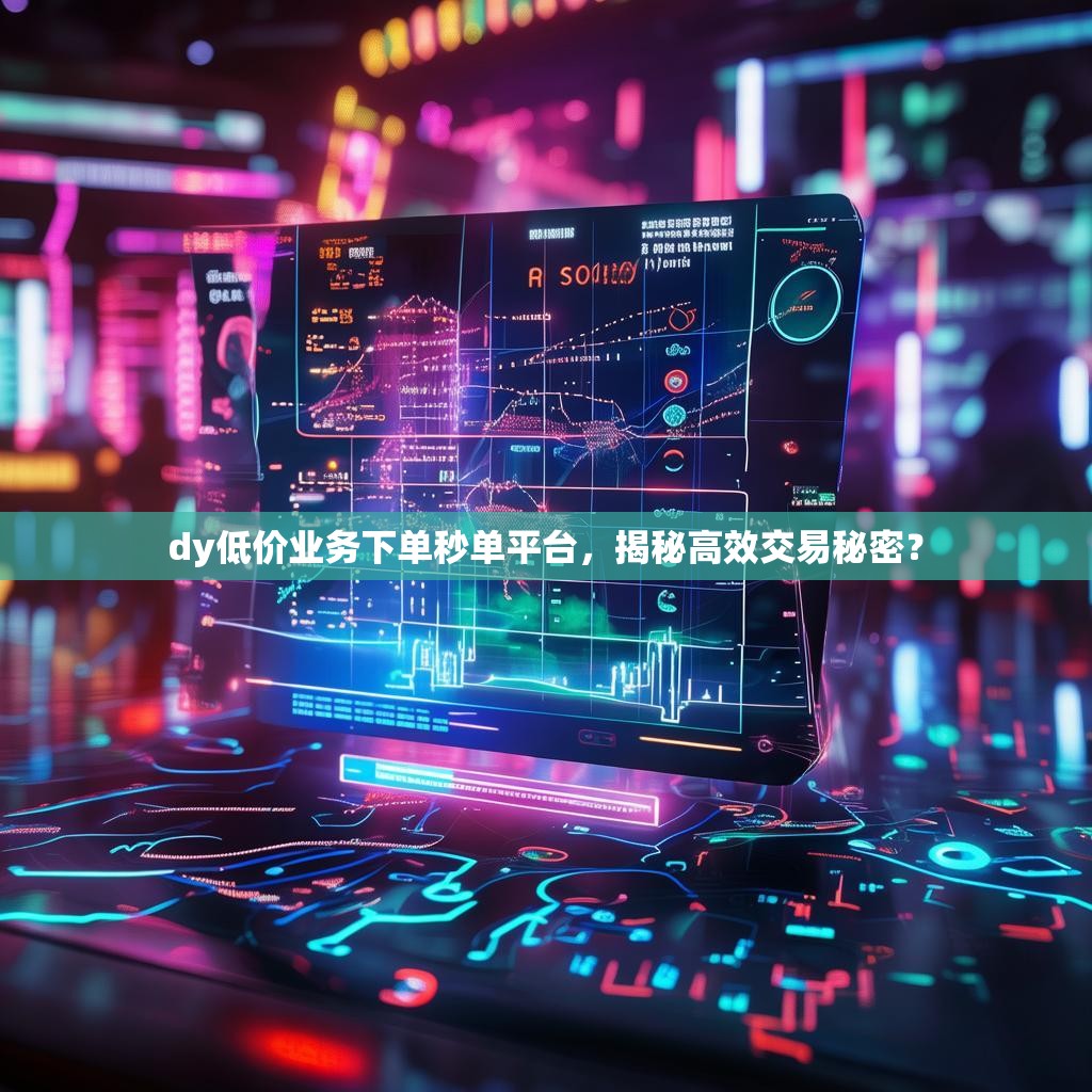 dy低价业务下单秒单平台，揭秘高效交易秘密？
