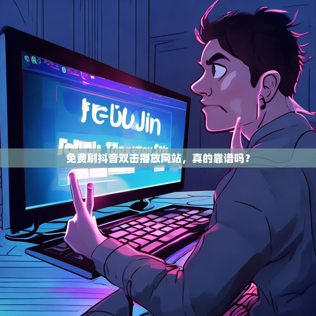 免费刷抖音双击播放网站，真的靠谱吗？